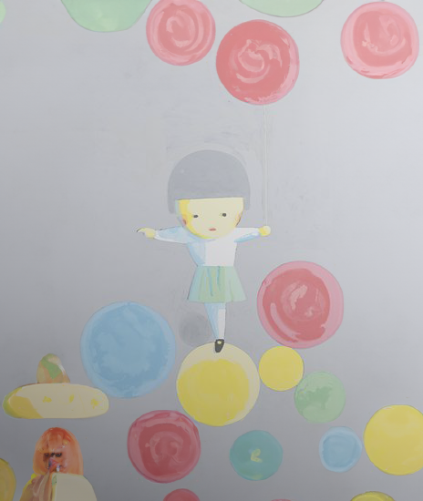 Liu Ye Girl with Balloons by Liu Ye